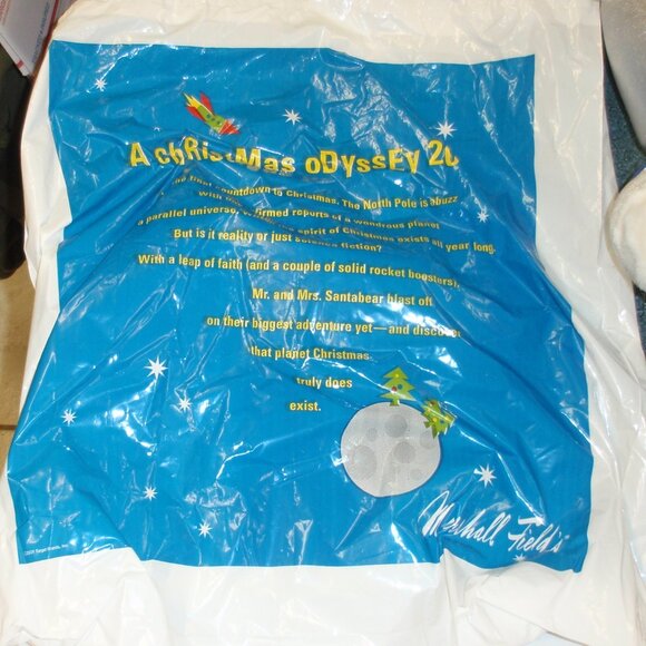 Mr Santa Bear 2001 Mission: Planet Christmas Dayton Hudson w/ Tags & Bag - GIFT! - Picture 5 of 5